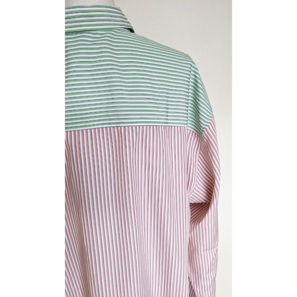 BNWT Blanca Benny Shirt Lime Pink Size M-L Long Sleeve - Picture 7 of 10